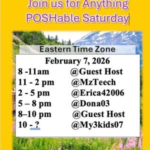 Selling Yours and Mine POSHable Saturday Share Show